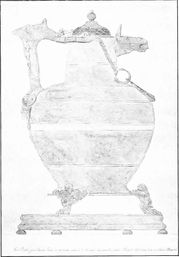 An illustration from Wanderings in the Roman campagna, 1909, leaf 124