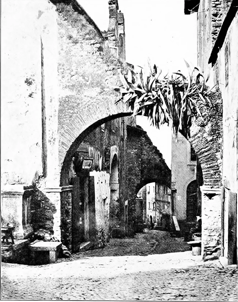 An illustration from Wanderings in the Roman campagna, 1909, leaf 135