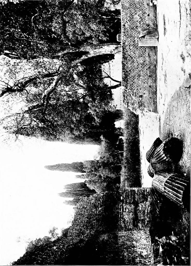 An illustration from Wanderings in the Roman campagna, 1909, leaf 184