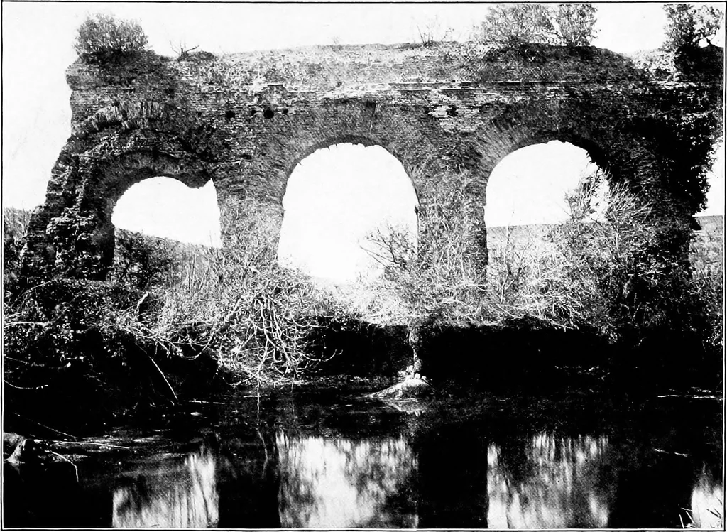 An illustration from Wanderings in the Roman campagna, 1909, leaf 224