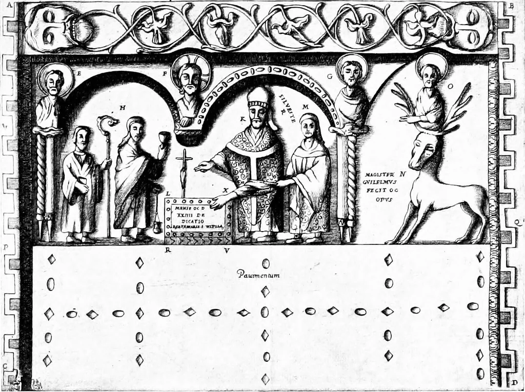 An illustration from Wanderings in the Roman campagna, 1909, leaf 236