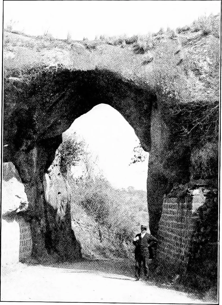 An illustration from Wanderings in the Roman campagna, 1909, leaf 243
