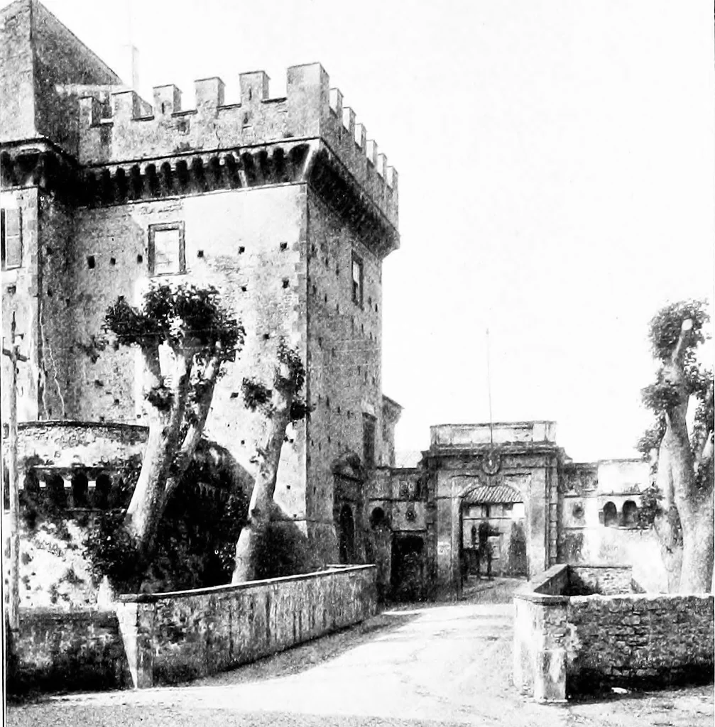 An illustration from Wanderings in the Roman campagna, 1909, leaf 316