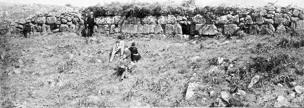 An illustration from Wanderings in the Roman campagna, 1909, leaf 34
