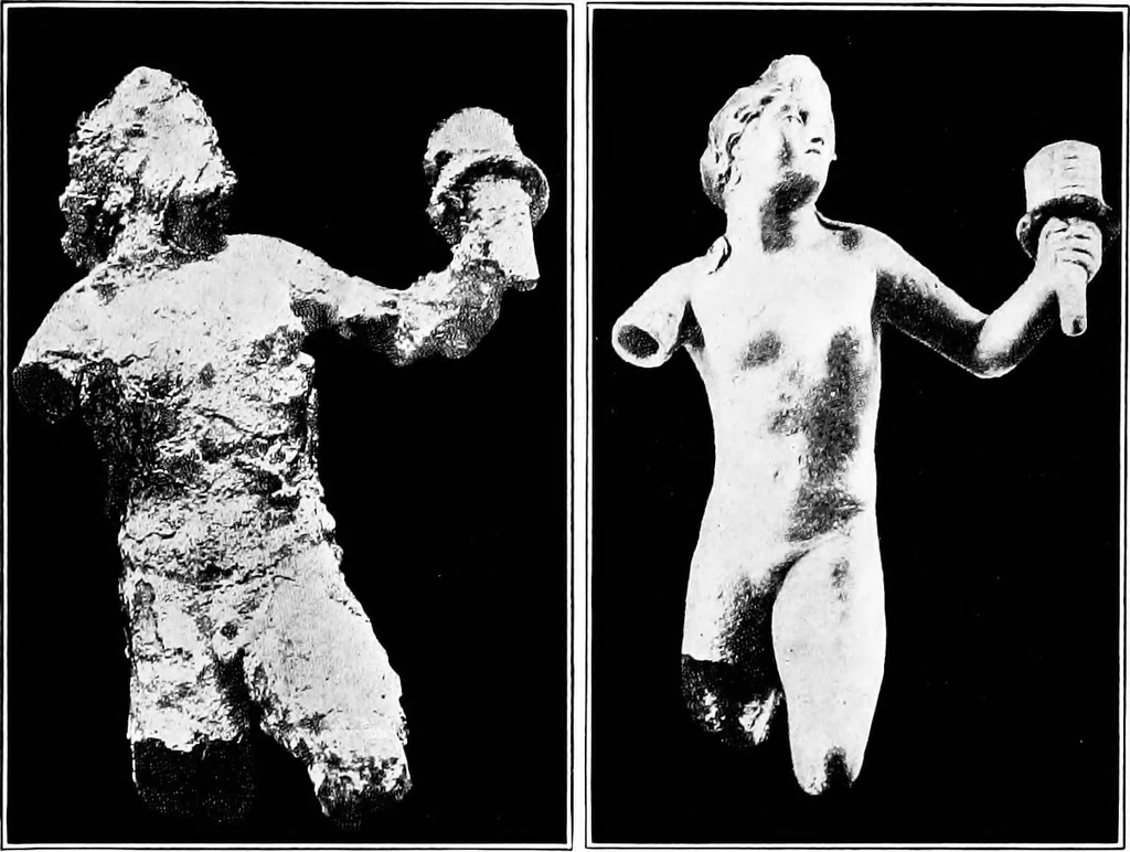 An illustration from Wanderings in the Roman campagna, 1909, leaf 382