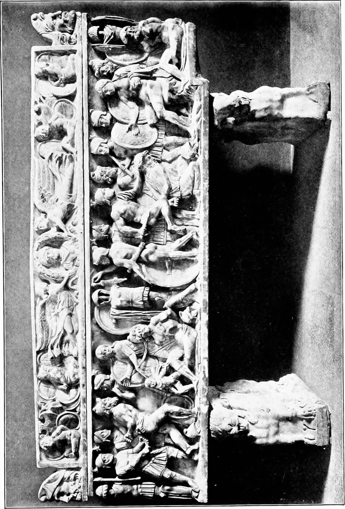 An illustration from Wanderings in the Roman campagna, 1909, leaf 56