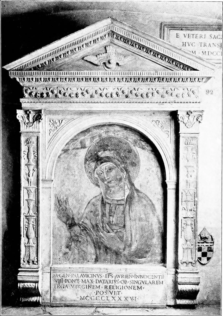 An illustration from Wanderings in the Roman campagna, 1909, leaf 82