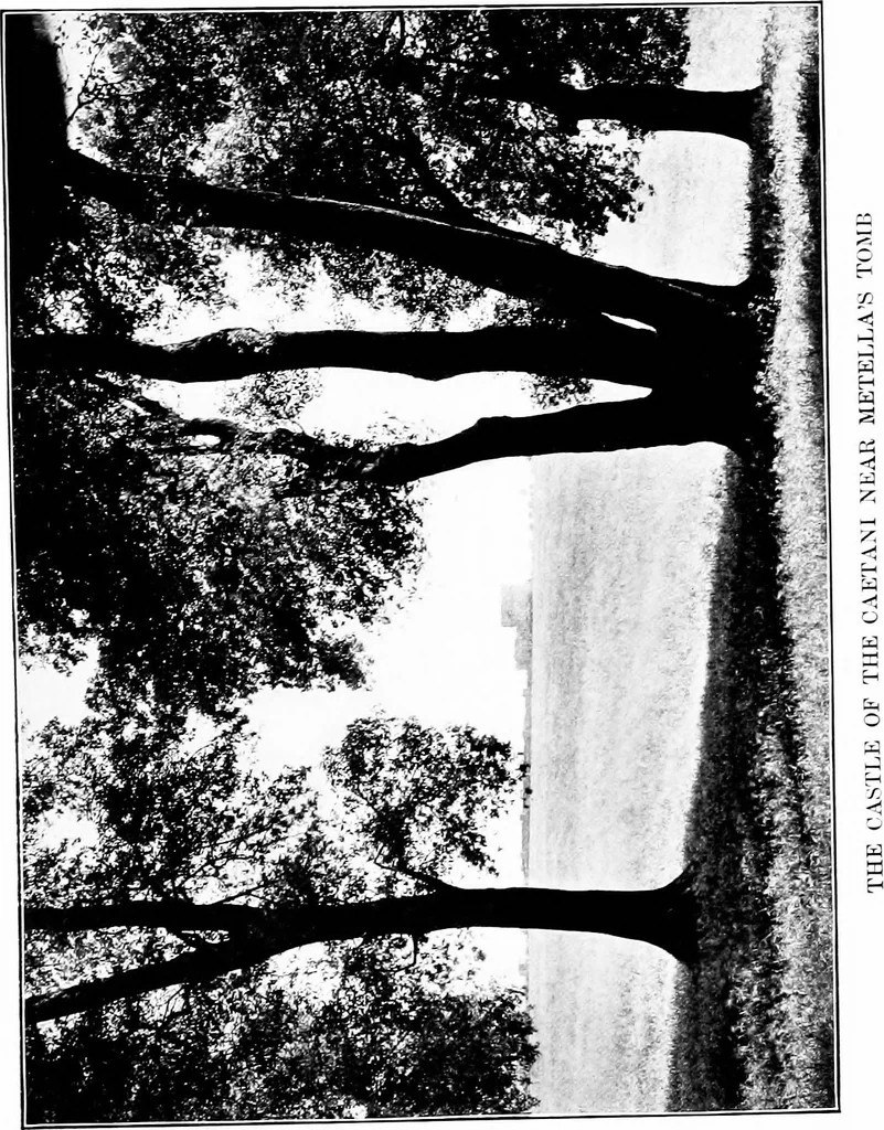 An illustration from Wanderings in the Roman campagna, 1909, leaf 98