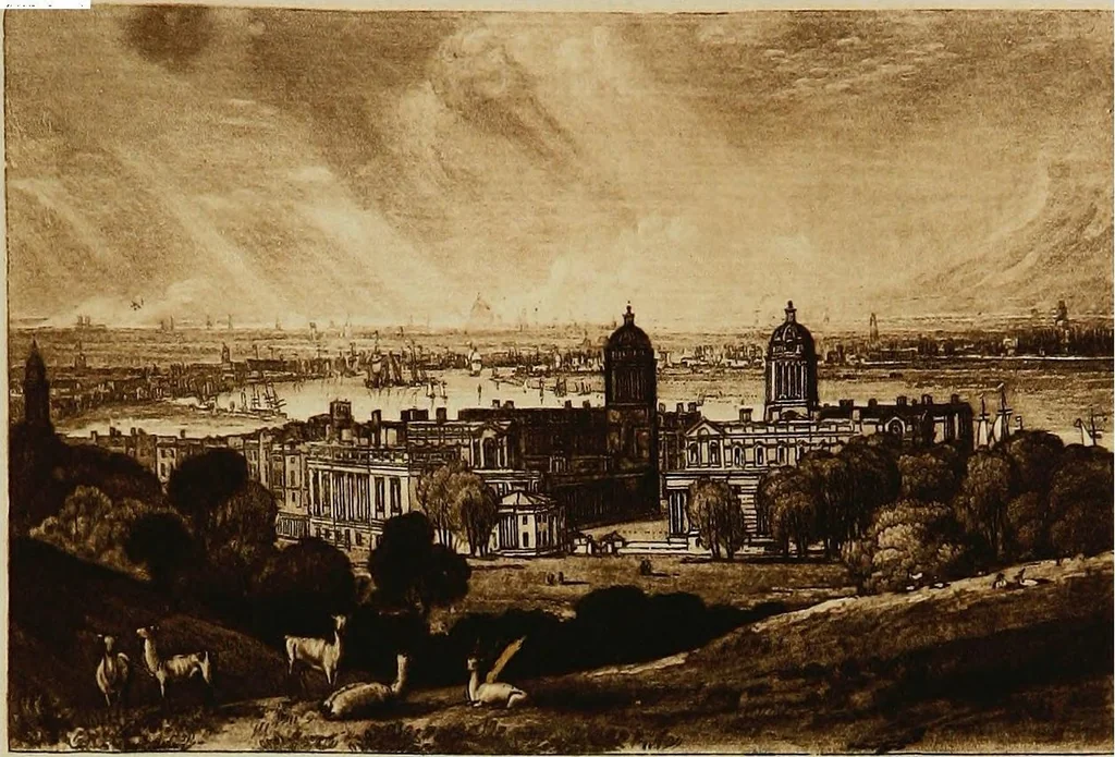 An illustration from A catalogue of the collection of prints from the Liber studiorum of Joseph Mallord William Turner, formed by the late Francis Bullard, of Boston, Massachusetts, and bequeathed by him to the Museum of fine arts in Boston, 1916, leaf 68