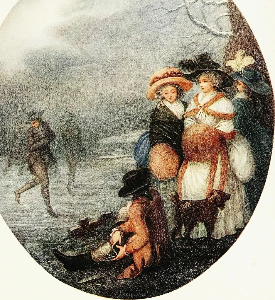 An illustration from Old English colour prints;, 1909, leaf 118