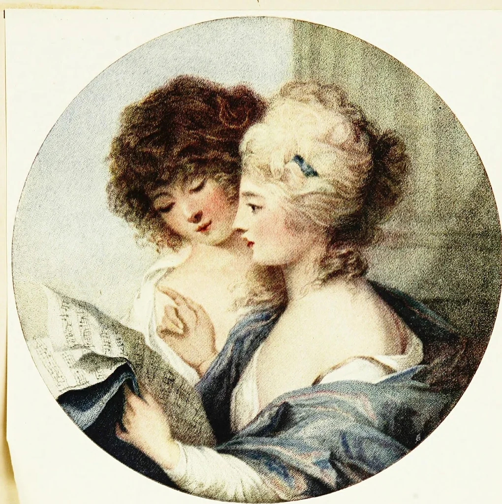 An illustration from Old English colour prints;, 1909, leaf 122