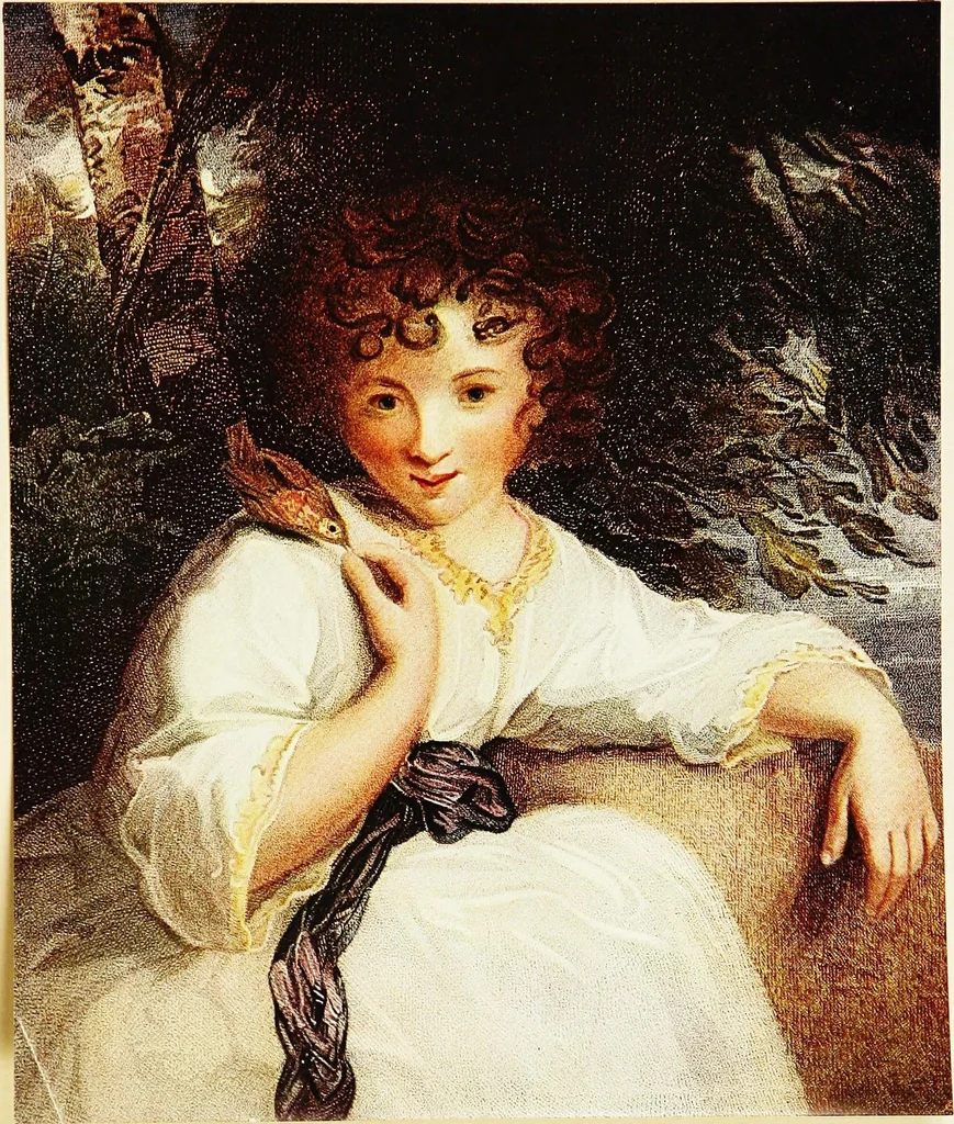 An illustration from Old English colour prints;, 1909, leaf 54
