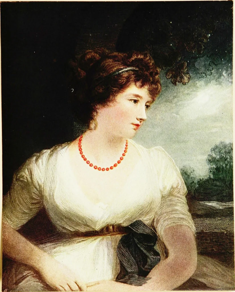An illustration from Old English colour prints;, 1909, leaf 68