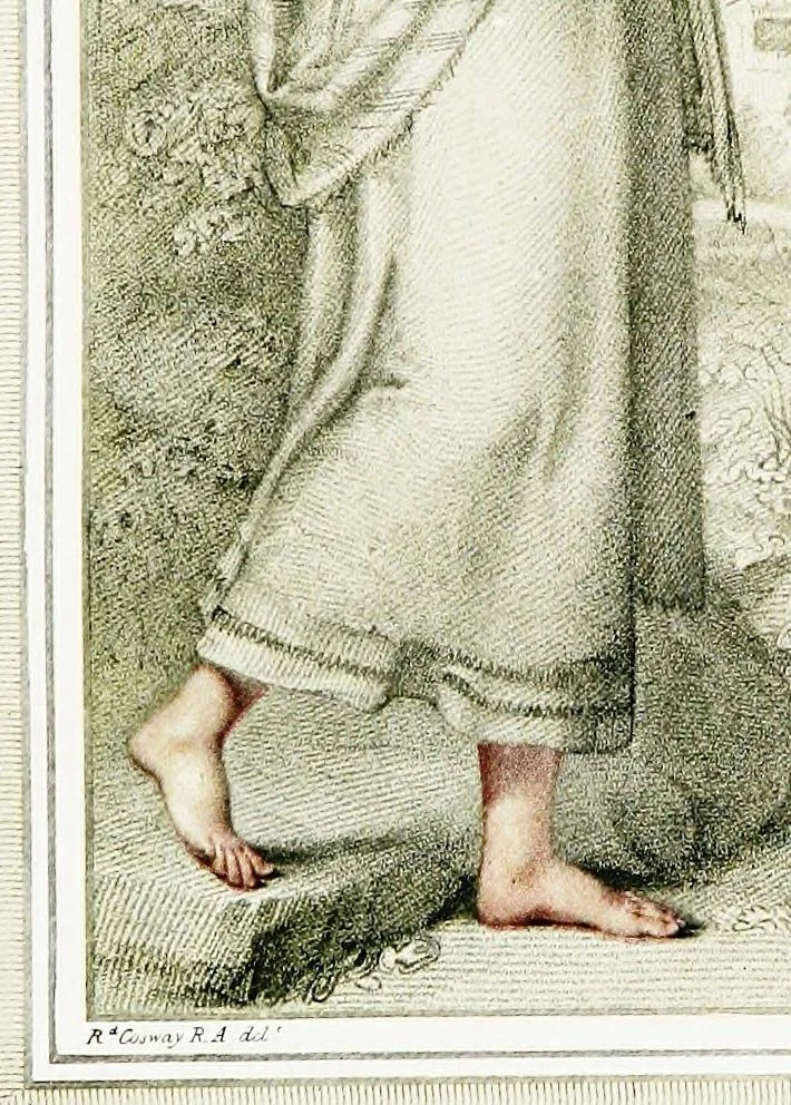 An illustration from Old English colour prints;, 1909, leaf 88