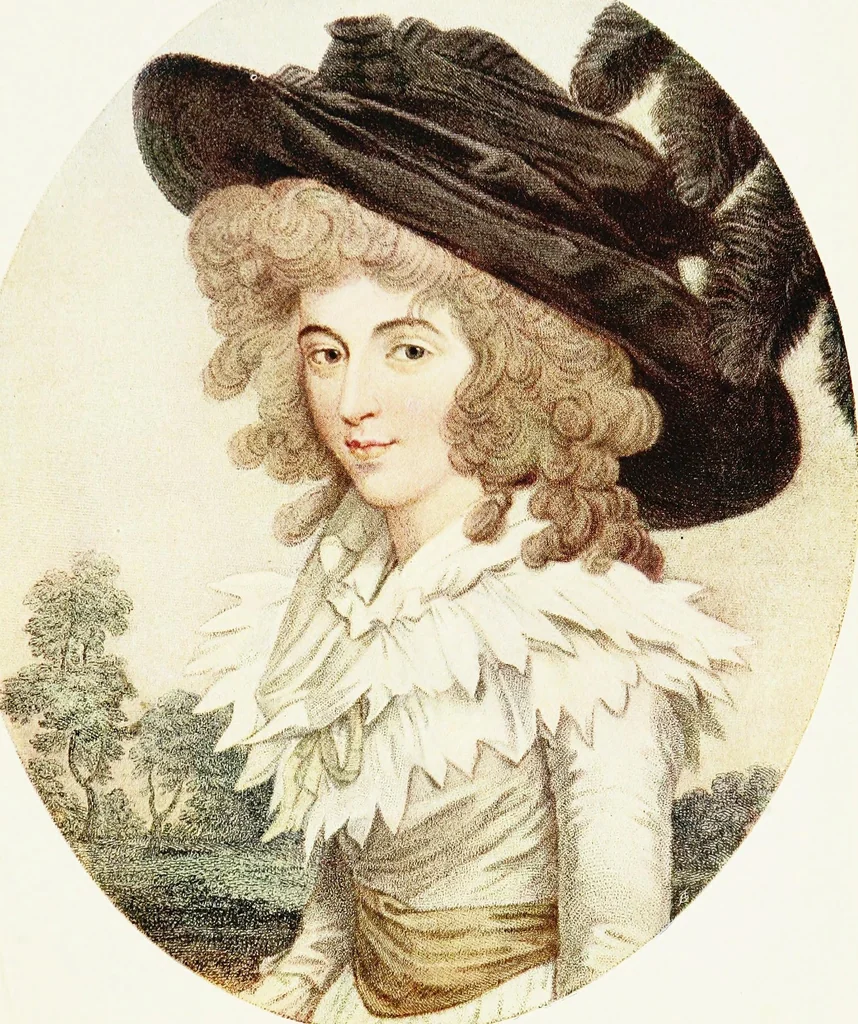 An illustration from Old English colour prints;, 1909, leaf 90