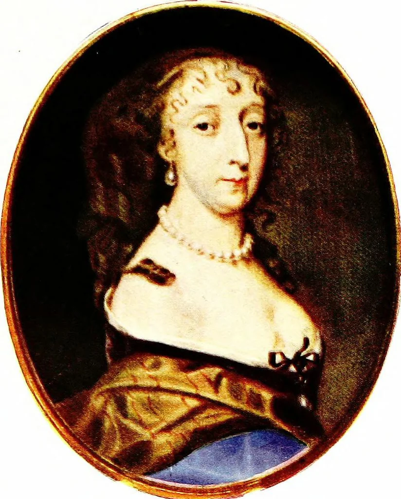 An illustration from Early English portrait miniatures in the collection of the Duke of Buccleuch;, 1917, leaf 104