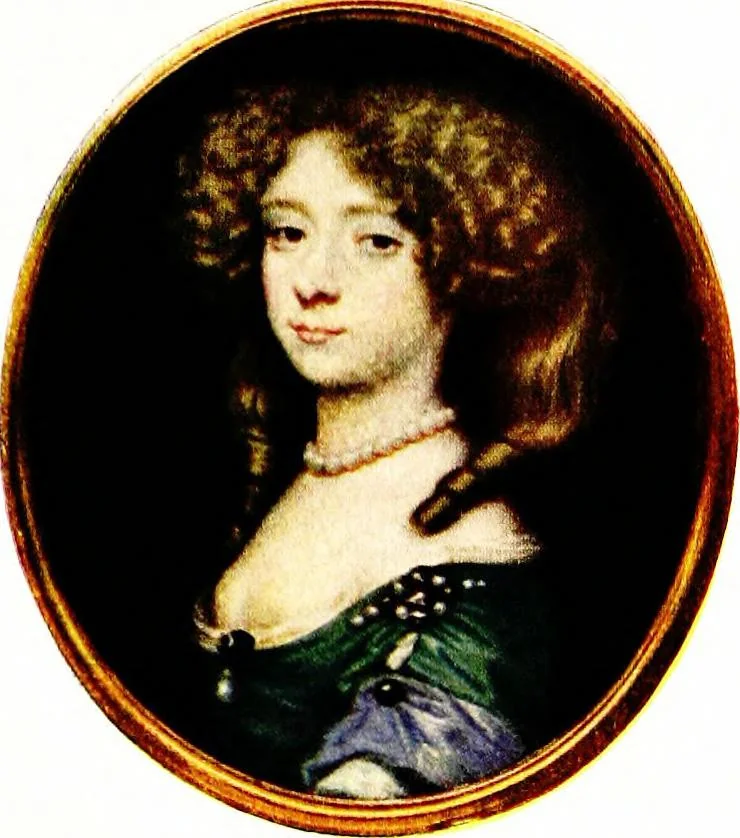 An illustration from Early English portrait miniatures in the collection of the Duke of Buccleuch;, 1917, leaf 120