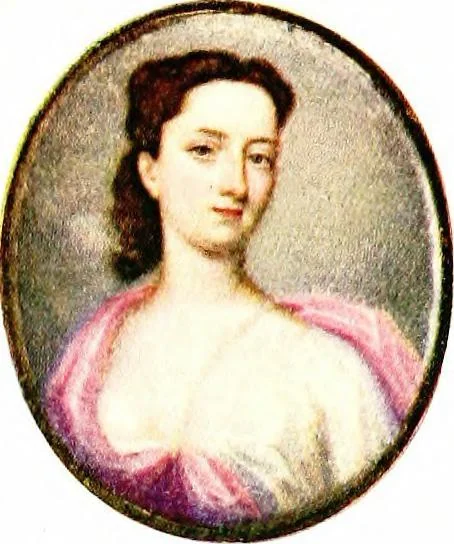 An illustration from Early English portrait miniatures in the collection of the Duke of Buccleuch;, 1917, leaf 132