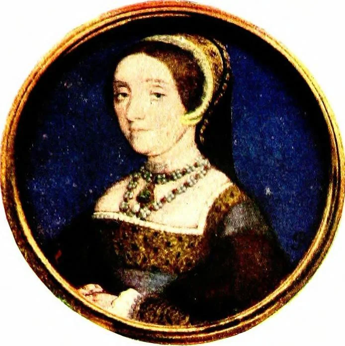 An illustration from Early English portrait miniatures in the collection of the Duke of Buccleuch;, 1917, leaf 48
