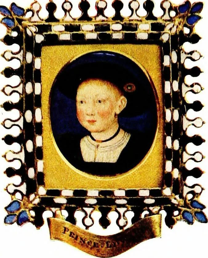 An illustration from Early English portrait miniatures in the collection of the Duke of Buccleuch;, 1917, leaf 80