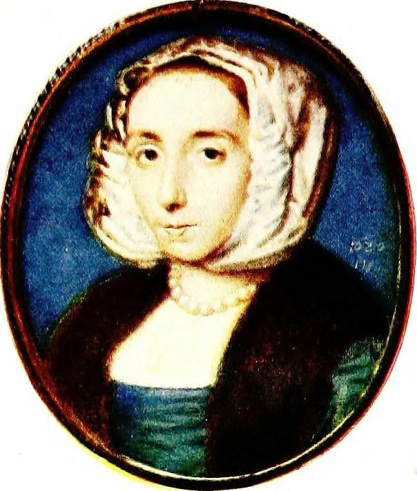 An illustration from Early English portrait miniatures in the collection of the Duke of Buccleuch;, 1917, leaf 88