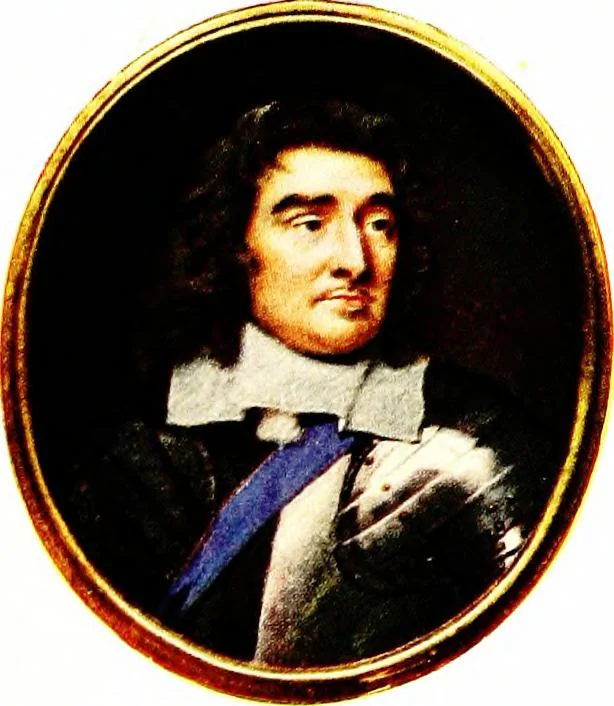 An illustration from Early English portrait miniatures in the collection of the Duke of Buccleuch;, 1917, leaf 96