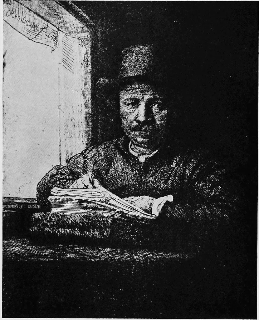 An illustration from How to appreciate prints, 1922, leaf 44
