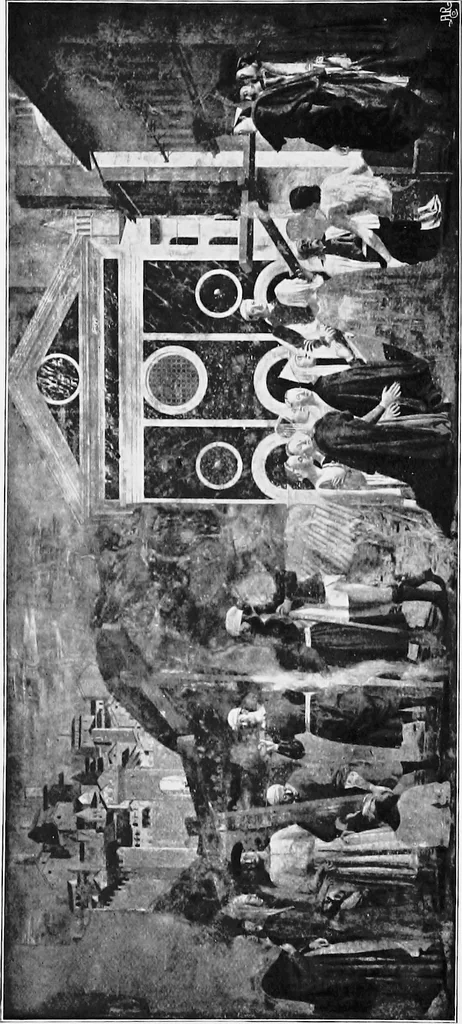 An illustration from Lives and legends of the great hermits and fathers of the church, with other contemporary saints, 1902, leaf 176