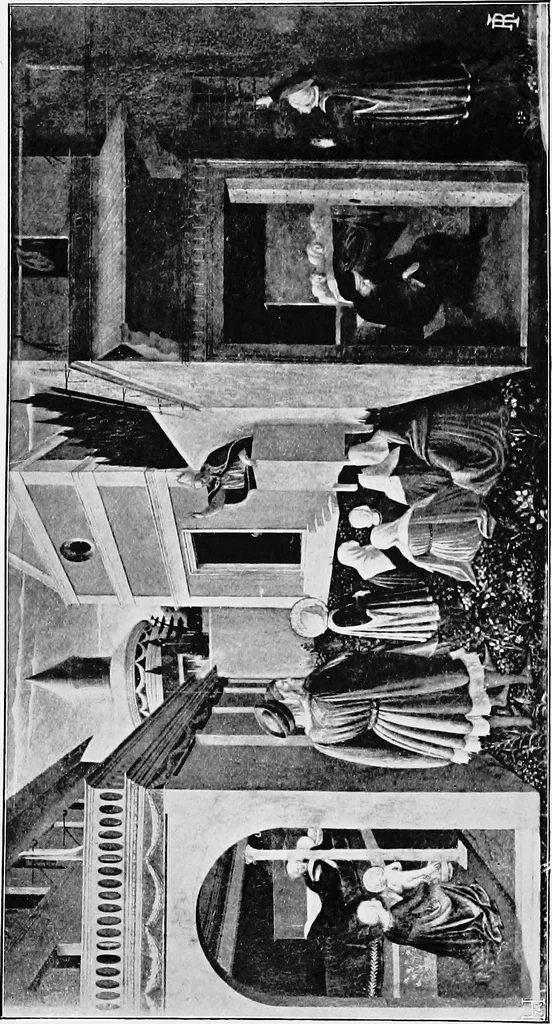 An illustration from Lives and legends of the great hermits and fathers of the church, with other contemporary saints, 1902, leaf 266