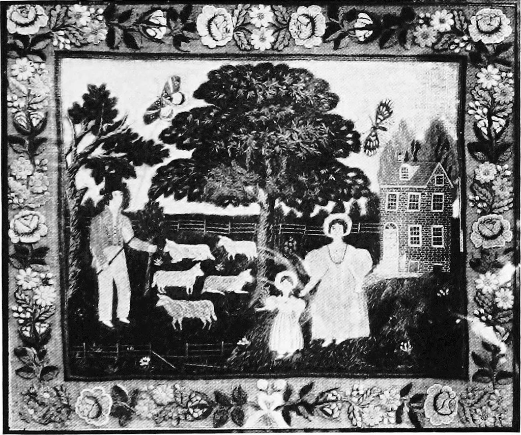 An illustration from The practical book of early American arts and crafts, 1916, leaf 124