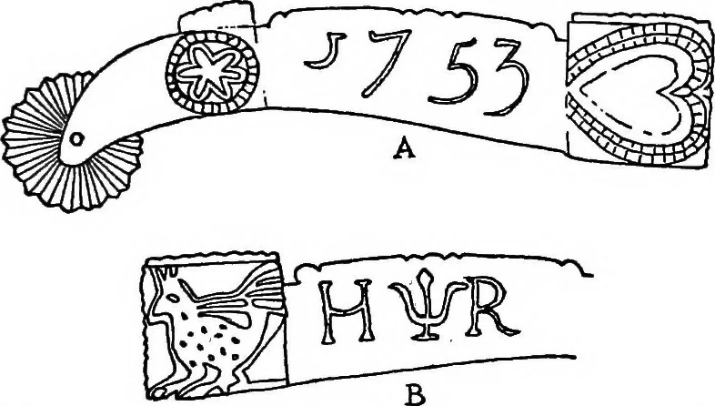 An illustration from The practical book of early American arts and crafts, 1916, leaf 394