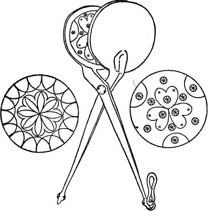 An illustration from The practical book of early American arts and crafts, 1916, leaf 88