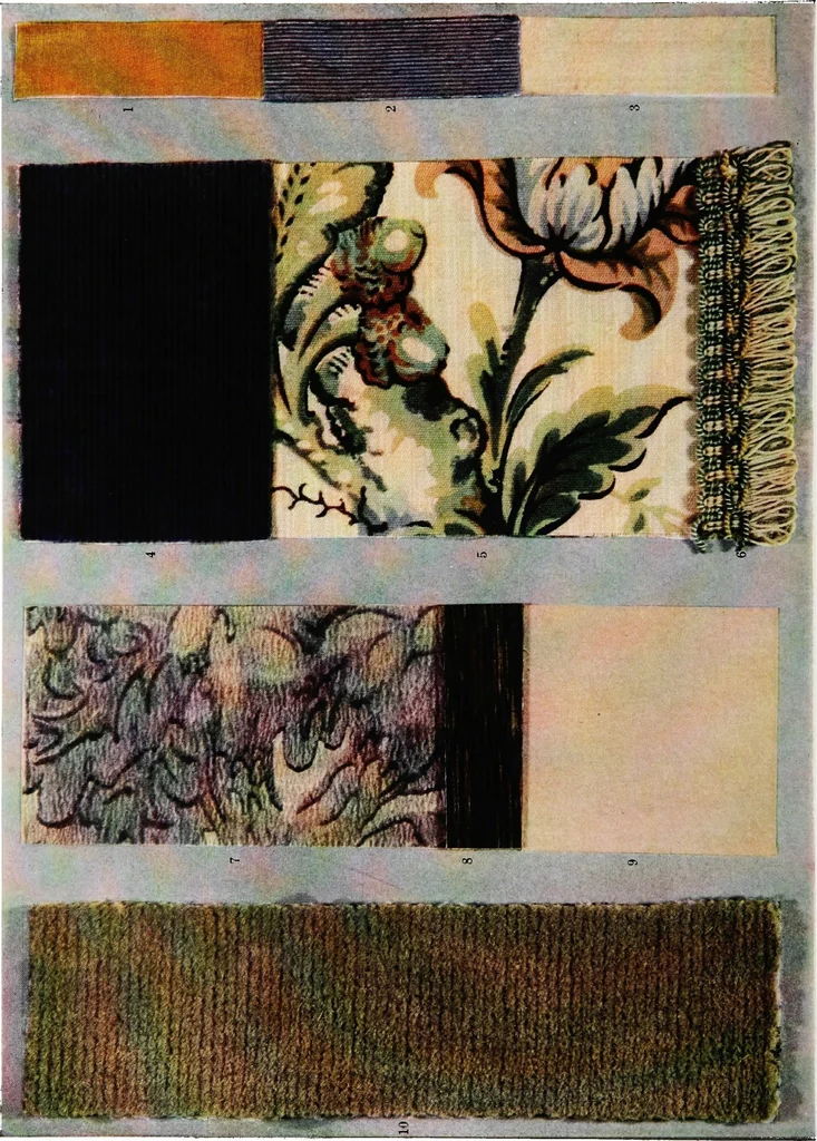 An illustration from Color schemes for the home and model interiors, 1922, leaf 49