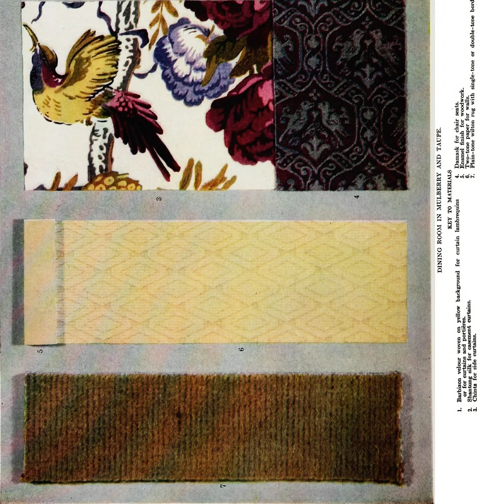 An illustration from Color schemes for the home and model interiors, 1922, leaf 53