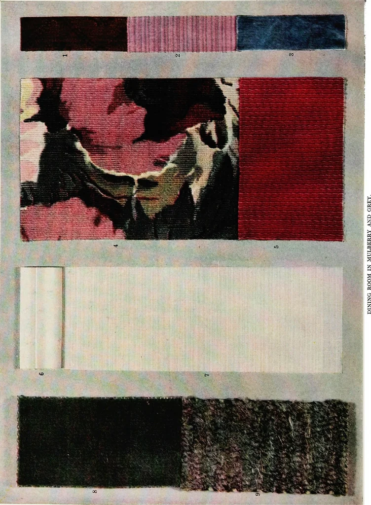 An illustration from Color schemes for the home and model interiors, 1922, leaf 57