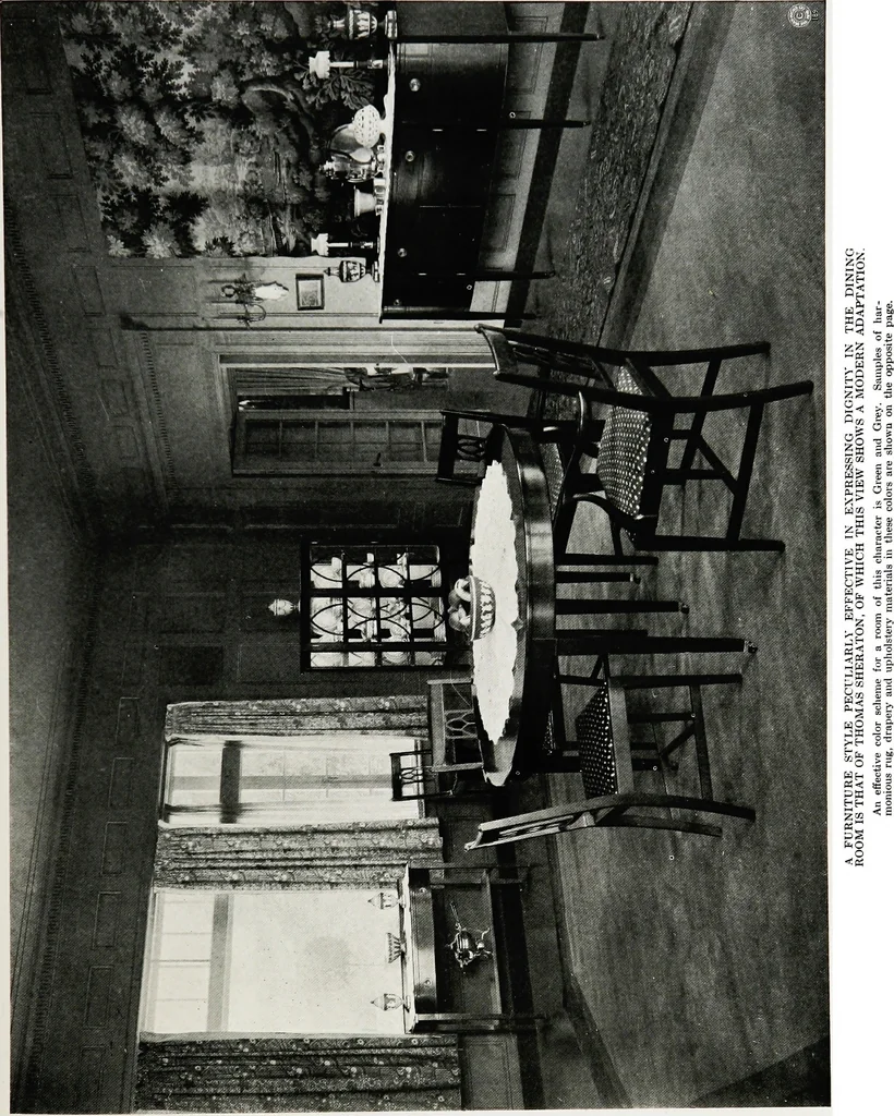 An illustration from Color schemes for the home and model interiors, 1922, leaf 62