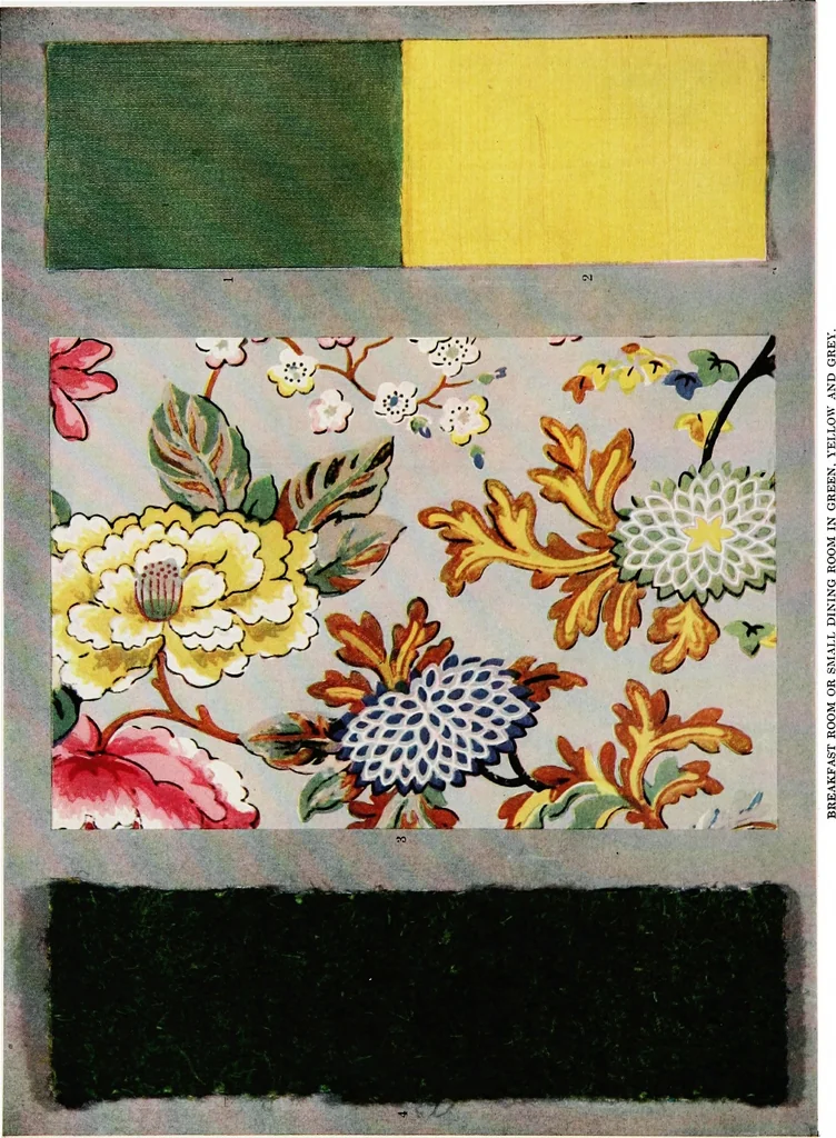 An illustration from Color schemes for the home and model interiors, 1922, leaf 65