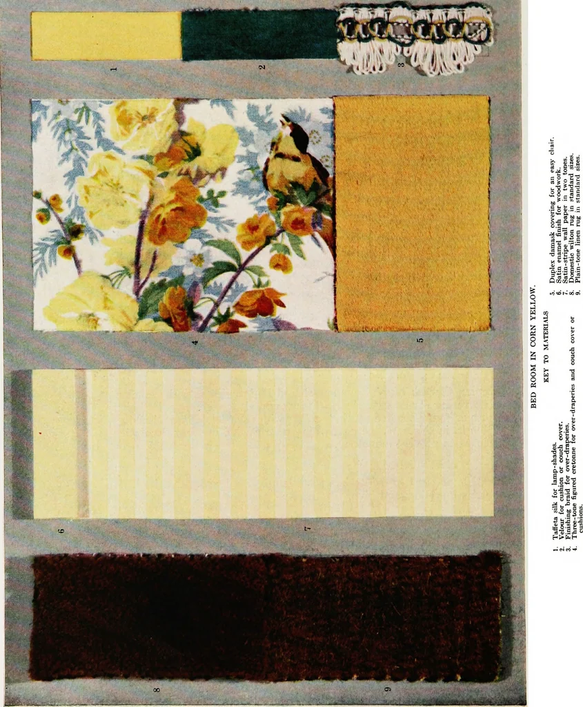 An illustration from Color schemes for the home and model interiors, 1922, leaf 77