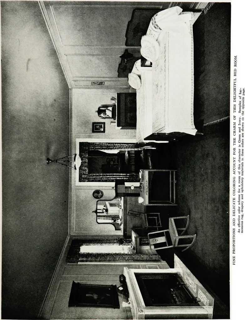 An illustration from Color schemes for the home and model interiors, 1922, leaf 90