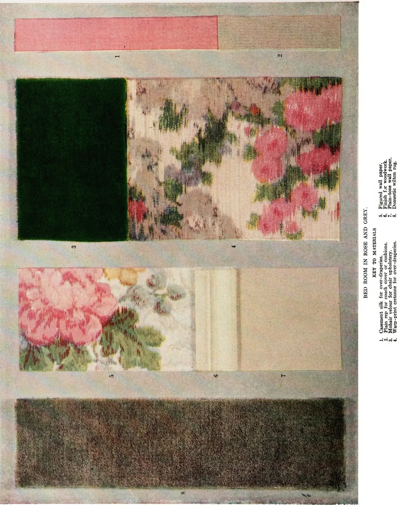An illustration from Color schemes for the home and model interiors, 1922, leaf 93