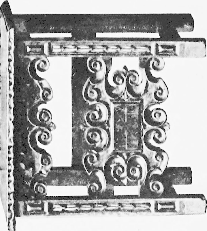 An illustration from Interiors, fireplaces, & fvrnitvre of the Italian renaissance, 1916, leaf 106