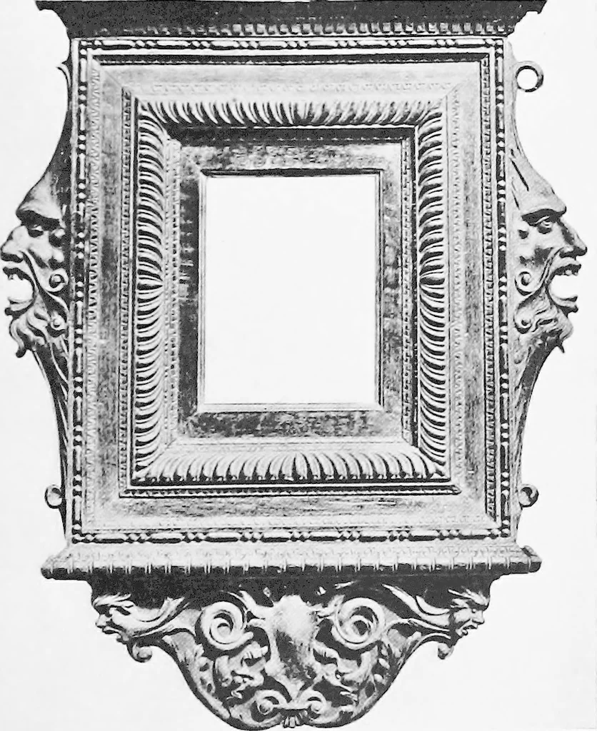 An illustration from Interiors, fireplaces, & fvrnitvre of the Italian renaissance, 1916, leaf 168