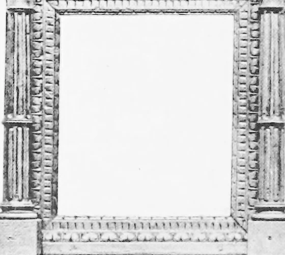 An illustration from Interiors, fireplaces, & fvrnitvre of the Italian renaissance, 1916, leaf 168