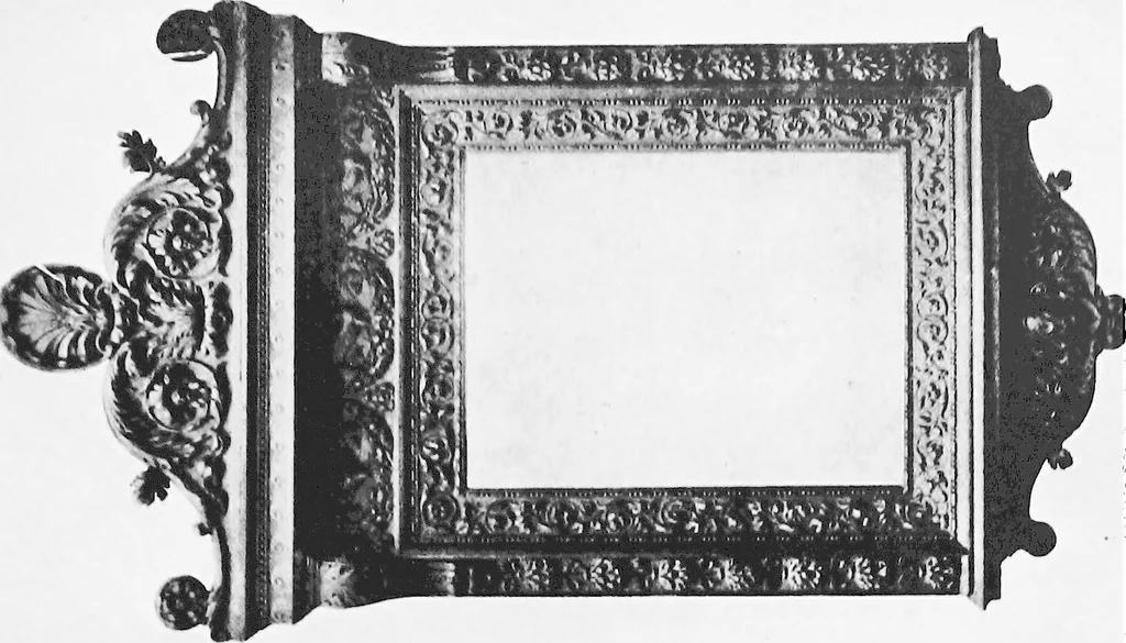 An illustration from Interiors, fireplaces, & fvrnitvre of the Italian renaissance, 1916, leaf 170