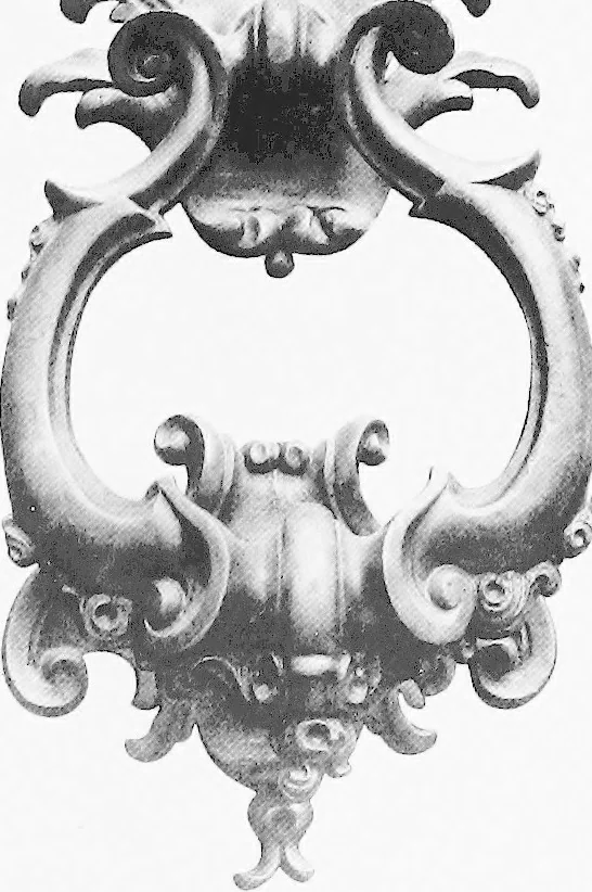 An illustration from Interiors, fireplaces, & fvrnitvre of the Italian renaissance, 1916, leaf 176