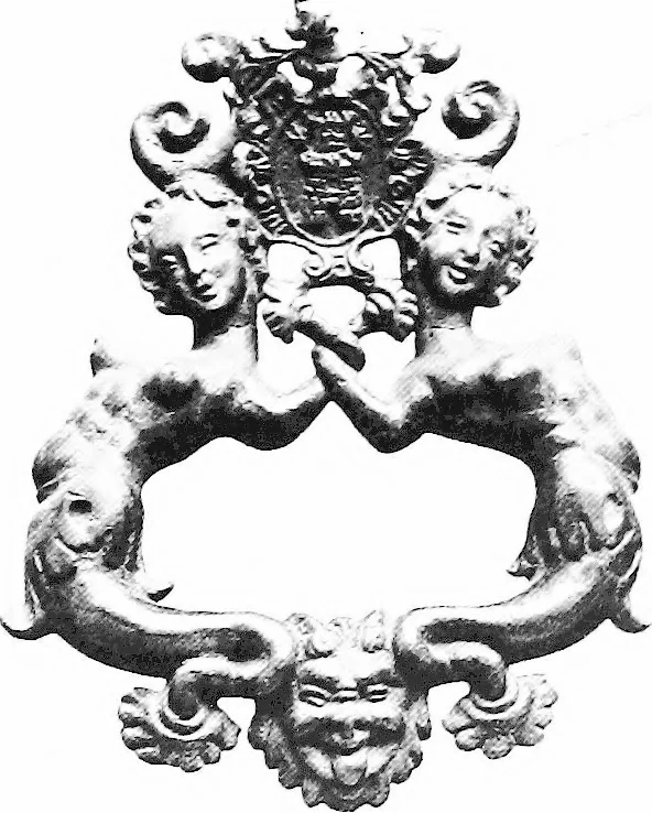 An illustration from Interiors, fireplaces, & fvrnitvre of the Italian renaissance, 1916, leaf 178
