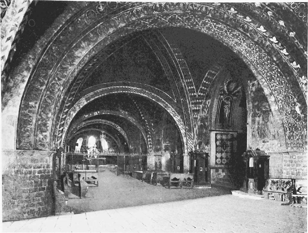 An illustration from Interiors, fireplaces, & fvrnitvre of the Italian renaissance, 1916, leaf 46