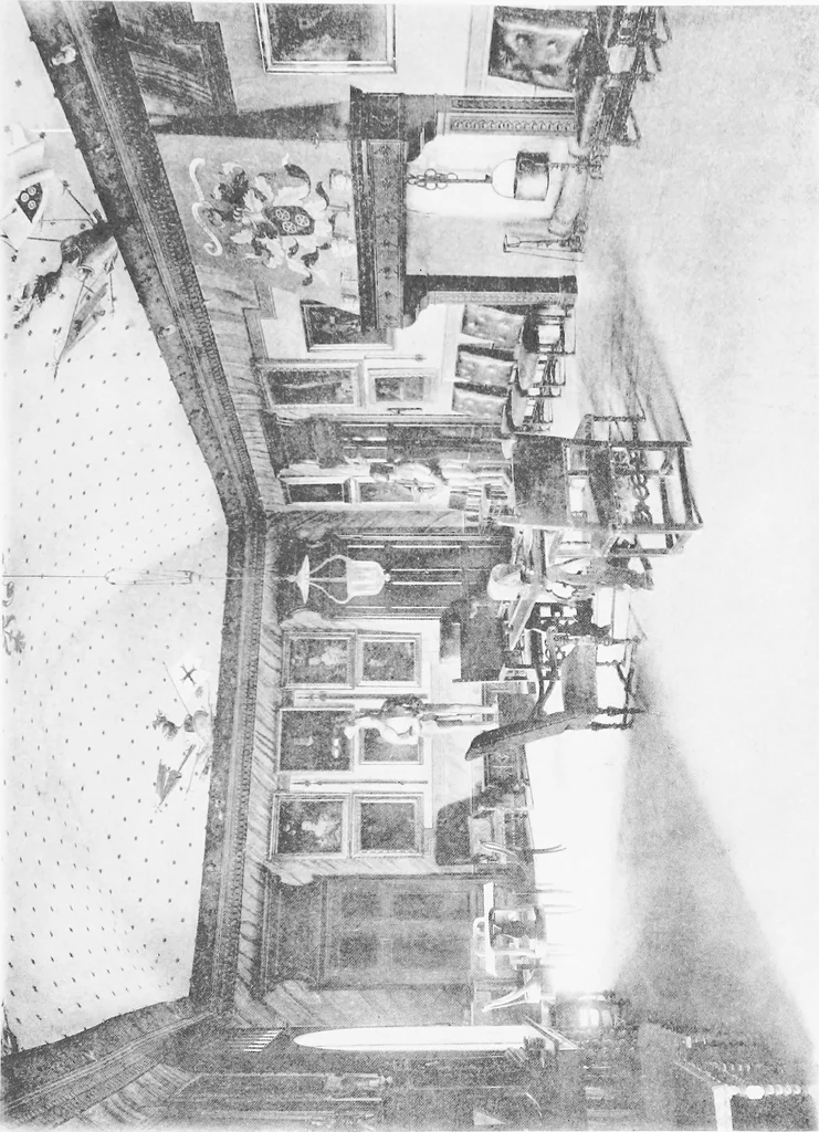 An illustration from Interiors, fireplaces, & fvrnitvre of the Italian renaissance, 1916, leaf 62