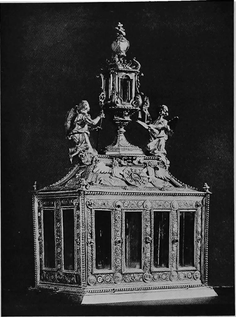An illustration from Siena and her artists, 1907, leaf 111