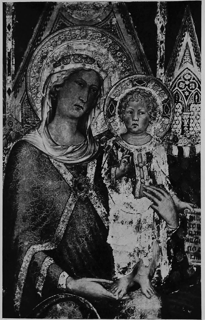An illustration from Siena and her artists, 1907, leaf 154